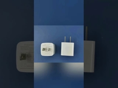 उच्च लागत प्रदर्शन कॉम्पैक्ट और पोर्टेबल फास्ट चार्जिंग यूएसबी वॉल चार्जर 5 वी आउटपुट