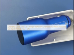 चार्जिंग वाई-फाई कनेक्टिविटी के साथ त्वरित यूएसबी कार चार्जर प्लास्टिक आवास डीसी इनपुट वोल्टेज 12V - 24V